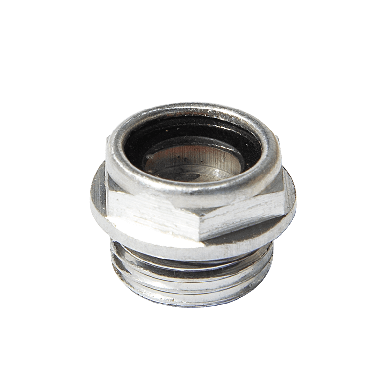 Aluminiumsolie niveau syn glas