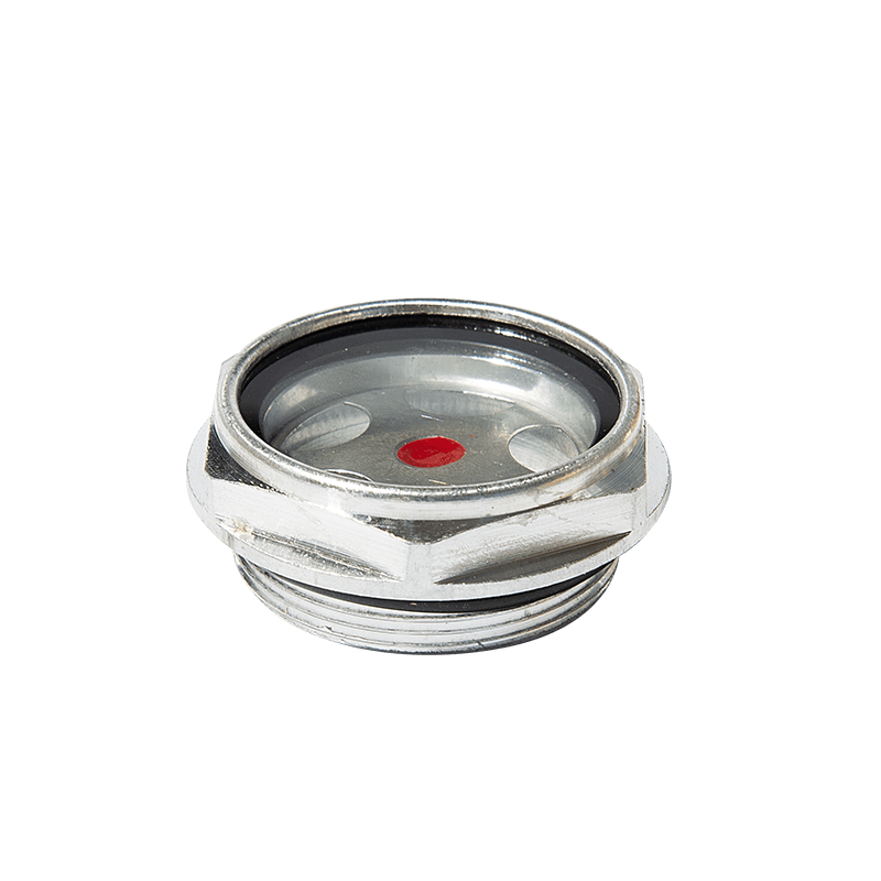 Aluminiumsolie niveau syn glas