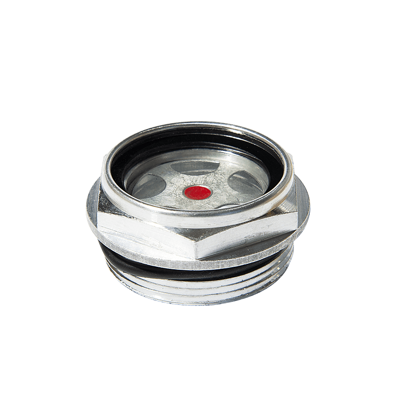 Aluminiumsolie niveau syn glas