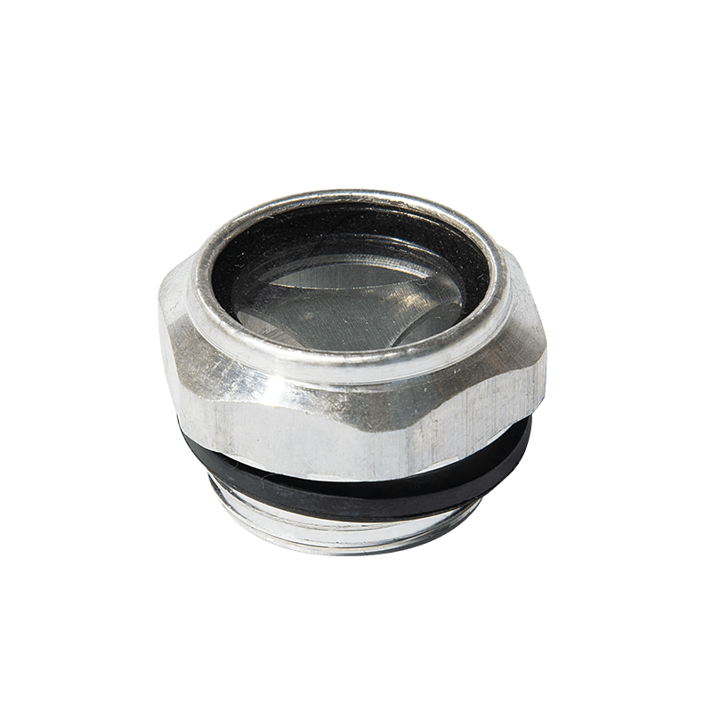 Aluminiumsolie niveau syn glas