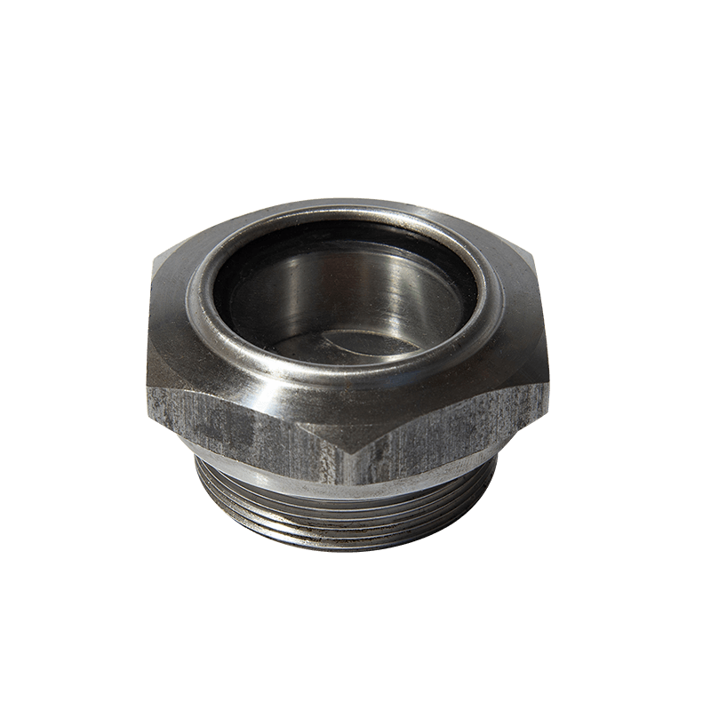 Aluminiumsolie niveau syn glas
