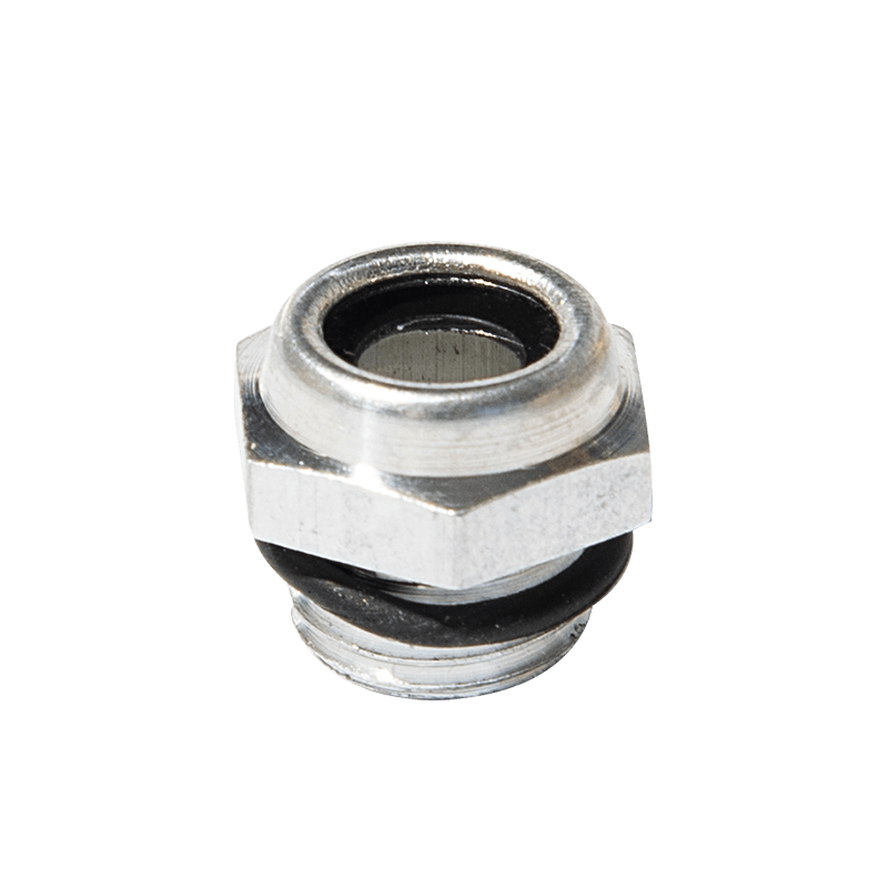 Aluminiumsolie niveau syn glas