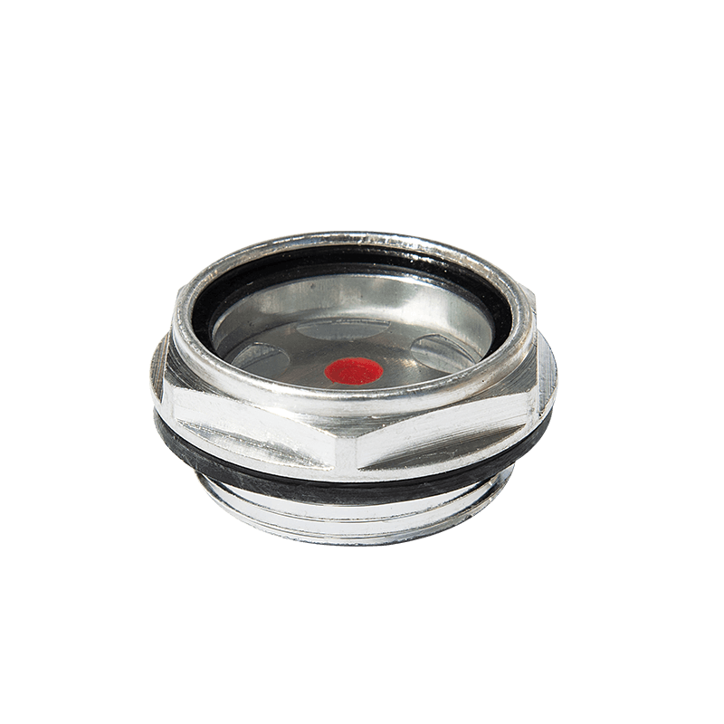 Aluminiumsolie niveau syn glas